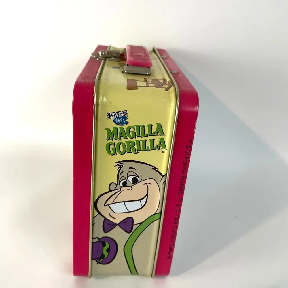 Vintage Cartoon Network 1999 Manila Gorilla Metal Lunch Box 7x6x3 Rare - Picture 11 of 12